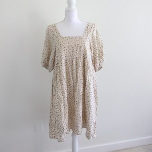 Rylee and Cru Superbloom Square Neck Lined Dress Size L